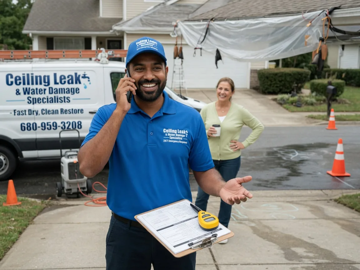 Ceiling Leak Cleanup Russellville, AL FAQs