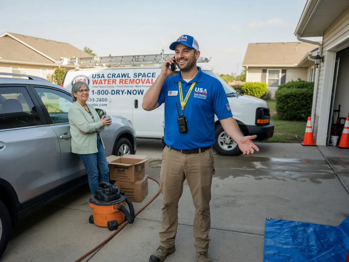 Crawl Space Water Removal Russellville, AL FAQs